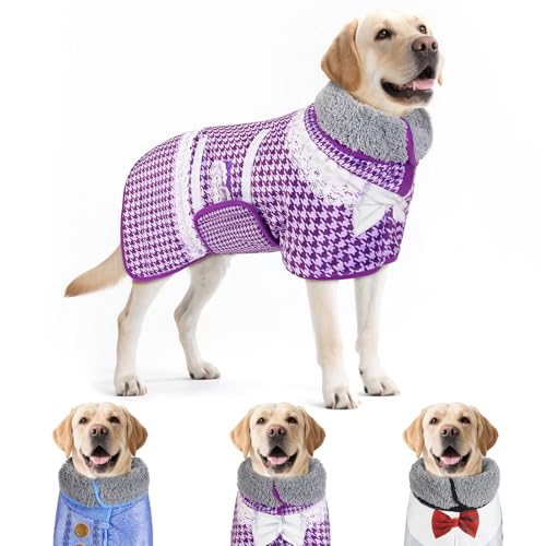 Bienbee Hunde-Bademantel zum Trocknen von Hunden, schnell trocknender Hundemantel nach dem Baden, super saugfähiges Hundehandtuch, niedliche Kleidung, Pyjama, Mantel, Lila, Größe XL Bienbee Hunde-Bademantel zum Trocknen von Hunden, schnell trocknender Hundemantel nach dem Baden, super saugfähiges Hundehandtuch, niedliche Kleidung, Pyjama, Mantel, Lila, Größe XL von Bienbee