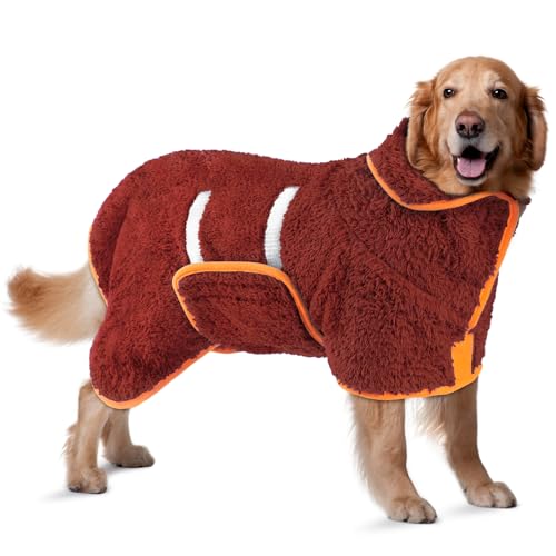 Bienbee Hundebademantel, schnell trocknend, super saugfähig, für nach dem Baden, warmes Handtuch, Hundebadzubehör, Rot, Größe XL Bienbee Hundebademantel, schnell trocknend, super saugfähig, für nach dem Baden, warmes Handtuch, Hundebadzubehör, Rot, Größe XL von Bienbee