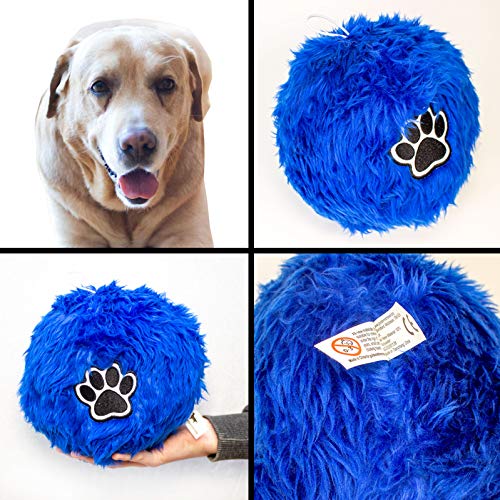 Weicher flauschiger Ball für Labrador-Hunde, Größe L von Big Red Egg