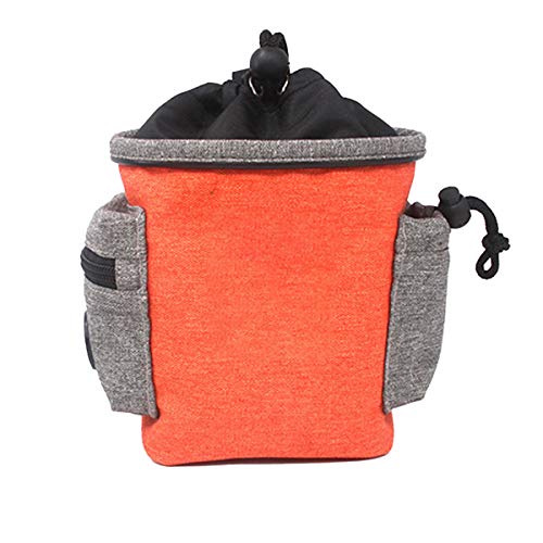 BigBig Style Hundeleckerli-Hüfttasche für Haustiere, tragbare Trainingstasche mit Taillenclip, Kotbeutelspender von BigBig Style