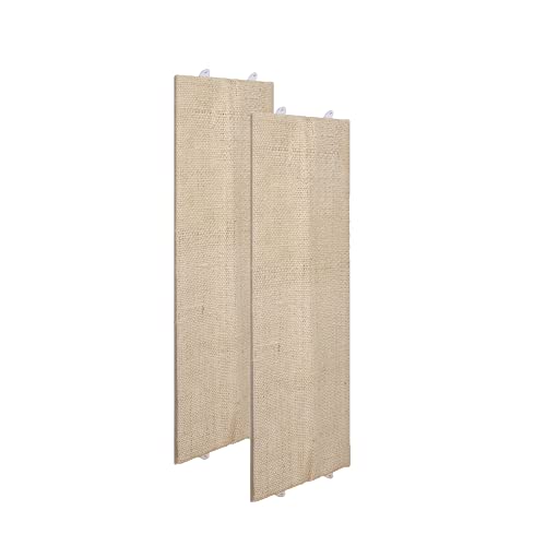 BigDean 2er Set Katzenkratzbrett Eckkratzbrett Kratzbrett Wand Wandkratzbrett Katzen Kratzecke 80cm BigDean 2er Set Katzenkratzbrett Eckkratzbrett Kratzbrett Wand Wandkratzbrett Katzen Kratzecke 80cm von BigDean