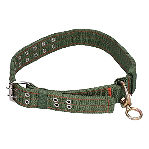 BigKing Halsband für Rinder, verstellbarer zweireihiger Halsgurt, Rinder Canvas-Halsband, vierschichtiges verdicktes Design, Zubehör für die Viehfütterung (klein) von BigKing