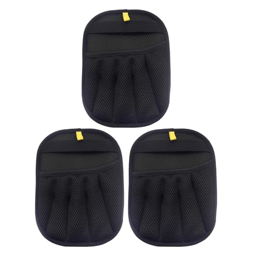 Bigougem Haustierhaarentfernerhandschuhe, Wiederverwendbarer Handschuhe GeFodene Magnet Handschuh, Tierhaarentferner Doppelseeitige Antistatische Haustierin Handschuh Für Sofa, Bett, Autosttzz 3pcs von Bigougem