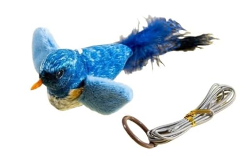 Blaues flatterndes Vogel-Katzenspielzeug, simulierender Zwitscher-Vogel, interaktives Zwitscher-Spielzeug, Katzenspielzeug, flatternd, Vogelspielzeug für Katzen, Katzenspielzeug, flatternder Vogel, Blaues flatterndes Vogel-Katzenspielzeug, simulierender Zwitscher-Vogel, interaktives Zwitscher-Spielzeug, Katzenspielzeug, flatternd, Vogelspielzeug für Katzen, Katzenspielzeug, flatternder Vogel, von BigyQiu
