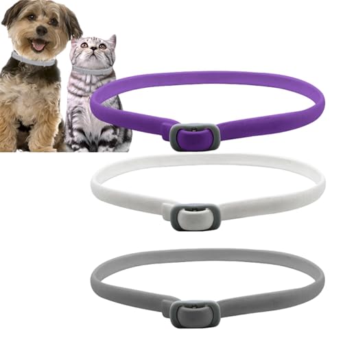 Verstellbares Halsband für Katzen, wasserdicht, weich, bequem, natürlicher Schutz, Katzenhalsband, Sicherheitshalsband für den Innen- und Außenbereich, elastisches Katzenhalsband, Schutz für alle Verstellbares Halsband für Katzen, wasserdicht, weich, bequem, natürlicher Schutz, Katzenhalsband, Sicherheitshalsband für den Innen- und Außenbereich, elastisches Katzenhalsband, Schutz für alle von BigyQiu