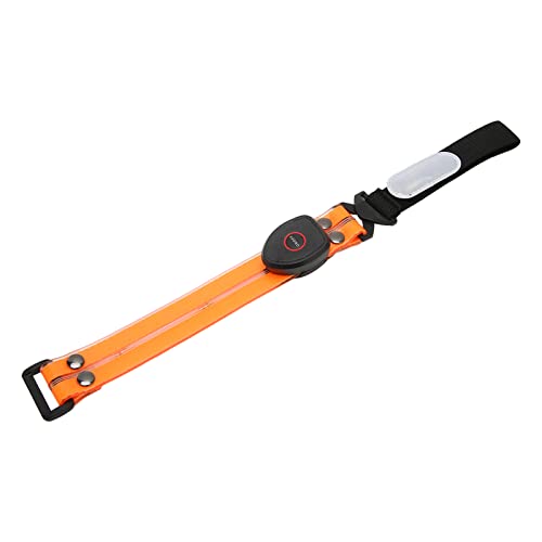Biitfuu LED-Leuchtband, Wasserdichtes, Bequemes Trage-LED-Armband Zum Gehen (Orange) von Biitfuu
