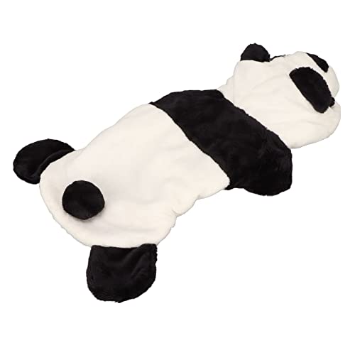 Biitfuu Panda-Hunde-Hoodie, Lockerer Ausschnitt, Büste, Hunde-Panda-Kostüm, Warmer, Weicher Stoff für den Täglichen Gebrauch (L) von Biitfuu