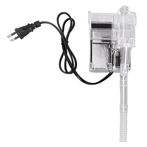 Biitfuu Power Filter für Kleine Aquarien, 3,5 W, Verbessert den Filtrationseffekt, Multifunktionaler Aquarienfilter für Aquarien (EU-Stecker 220V) von Biitfuu
