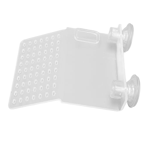 Biitfuu Reptile Basking Platform, Acryl Dock Basking Platform Transparent für Frösche für Reptilienbecken für Eidechsen (S) von Biitfuu