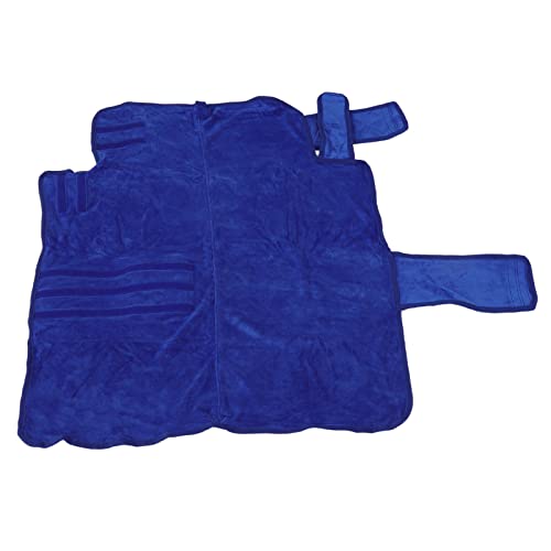 Biitfuu Welpen-Handtuch-Bademantel, Weicher, Maschinenwaschbarer Mehrzweck-Haustier-Trockenmantel für Katzen Zum Schwimmen (S) von Biitfuu