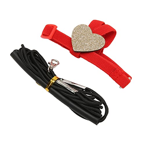 Flying Harness Leash, 2,2 M Lang, Sicher, Langlebig, Cartoon-Stil, Vogel, Fliegendes Zugseil, Elastisches Material, Verstellbar Zum Fliegen (S) von Biitfuu