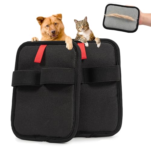 Bikirin Tierhaarentferner-Handschuhe, statische Tierhaarentfernungshandschuhe für Katzen und Hunde, wiederverwendbare Haustierpflege-Handschuhe, Haarentferner-Handschuhe für Couch, Kleidung, Möbel Bikirin Tierhaarentferner-Handschuhe, statische Tierhaarentfernungshandschuhe für Katzen und Hunde, wiederverwendbare Haustierpflege-Handschuhe, Haarentferner-Handschuhe für Couch, Kleidung, Möbel von Bikirin