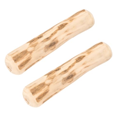 Biliant Kauknochen Hunde- Natürlicher Kaffeeholz, Holzknochen als Hundespielzeug für Welpen, 2er Pack Kauknochen Hund als Zahnpflege & Kauspielzeug, Hundezubehör für Welpen & kleine Hunde Biliant Kauknochen Hunde- Natürlicher Kaffeeholz, Holzknochen als Hundespielzeug für Welpen, 2er Pack Kauknochen Hund als Zahnpflege & Kauspielzeug, Hundezubehör für Welpen & kleine Hunde von Biliant
