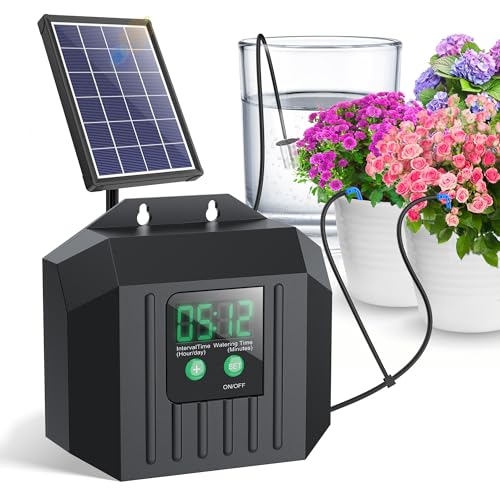 Biling Solar Bewässerungssystem Balkon 3,5W 15M Solar-Bewässerungssystem Garten Automatische Bewässerung Solar Watering System Solarbewässerungssyteme für Garten Pflanzen Biling Solar Bewässerungssystem Balkon 3,5W 15M Solar-Bewässerungssystem Garten Automatische Bewässerung Solar Watering System Solarbewässerungssyteme für Garten Pflanzen von Biling