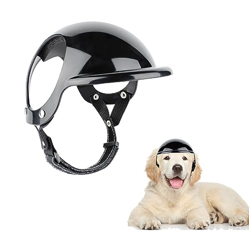Billionchains Hundehelm Motorrad für große Hunde Hundehüte mit Ohrlöchern Langlebiger Motorradhelm für Hunde zum Fahren, Reisen-L Billionchains Hundehelm Motorrad für große Hunde Hundehüte mit Ohrlöchern Langlebiger Motorradhelm für Hunde zum Fahren, Reisen-L von BillionChains