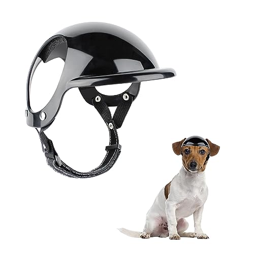 Billionchains Hundehelm Motorrad für mittelgroße Hunde Hundehüte mit Ohrlöchern Langlebiger Motorradhelm für Hunde zum Fahren, Reisen-M Billionchains Hundehelm Motorrad für mittelgroße Hunde Hundehüte mit Ohrlöchern Langlebiger Motorradhelm für Hunde zum Fahren, Reisen-M von BillionChains