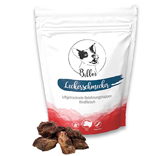 Leckerschmecker Rindfleisch Getrocknet Hunde-Leckerlis Trockenfleisch Pur - Dörrfleisch für Hunde - Natürliche Hundeleckerli Getreidefrei Hundesnacks - Dog Treats Beef Snack | Billos Rind Fleisch 70g Leckerschmecker Rindfleisch Getrocknet Hunde-Leckerlis Trockenfleisch Pur - Dörrfleisch für Hunde - Natürliche Hundeleckerli Getreidefrei Hundesnacks - Dog Treats Beef Snack | Billos Rind Fleisch 70g von Billo's