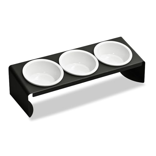3 in 1 Katzennapf Erhöht Set Keramik Futternapf mit Metall Ständer 15° Gekippte Futterstation Pet Fressnapf Katzennäpfe Hundenapf Wassernapf 3 in 1 Katzennapf Erhöht Set Keramik Futternapf mit Metall Ständer 15° Gekippte Futterstation Pet Fressnapf Katzennäpfe Hundenapf Wassernapf von Billowvolve