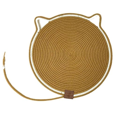 50cm/19.69in Kratzbretter Katze Kratzmatte für Katzen Vergrößertes Sisal Teppich mit Baumwollkugel Spielzeug Kratzteppich Wand Katzenmöbel Katzenkratzbretter 50cm/19.69in Kratzbretter Katze Kratzmatte für Katzen Vergrößertes Sisal Teppich mit Baumwollkugel Spielzeug Kratzteppich Wand Katzenmöbel Katzenkratzbretter von Billowvolve