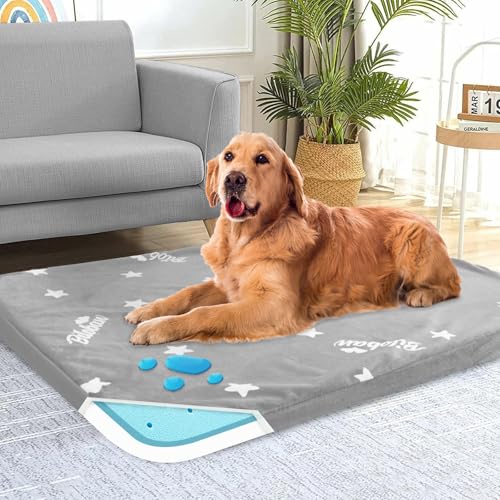 Wasserdichte Hundebetten für große Hunde, 96,5 x 66 cm, waschbar, großes Hundebett, Memory-Schaum, Hundebetten und Möbel, große Hundematte zum Schlafen, Plüsch-Flanell-Fleece-Oberseite, Haustierbett, Wasserdichte Hundebetten für große Hunde, 96,5 x 66 cm, waschbar, großes Hundebett, Memory-Schaum, Hundebetten und Möbel, große Hundematte zum Schlafen, Plüsch-Flanell-Fleece-Oberseite, Haustierbett, von Biloban