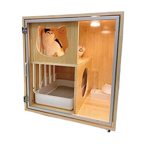 Katzenhütte Katzenkäfig Katzenvilla mit Toilette EIN Haushalt Katzenhaus Hängeschale Zweistöckiger Katzenschrank Tierhandlung Katzenhaus Katzenvilla Katzenhütte Katzenkäfig Katzenvilla mit Toilette EIN Haushalt Katzenhaus Hängeschale Zweistöckiger Katzenschrank Tierhandlung Katzenhaus Katzenvilla von BinOxy