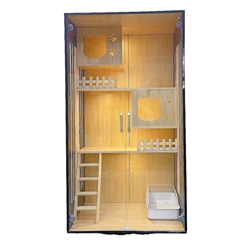 Katzenhütte Katzenkäfig Villa Home Cat Cage Indoor Katzenschrank Katzenhaus Katze Katze Villa Luxus großer zweistöckiger Katzenvilla Katzenvilla Katzenhütte Katzenkäfig Villa Home Cat Cage Indoor Katzenschrank Katzenhaus Katze Katze Villa Luxus großer zweistöckiger Katzenvilla Katzenvilla von BinOxy