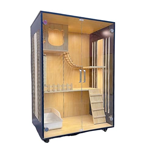 Katzenhütte Katzenkäfig Villa Home Cat Cage Indoor Katzenschrank Katzenhaus Katze Katze Villa Luxus großer zweistöckiger Katzenvilla Katzenvilla Katzenhütte Katzenkäfig Villa Home Cat Cage Indoor Katzenschrank Katzenhaus Katze Katze Villa Luxus großer zweistöckiger Katzenvilla Katzenvilla von BinOxy