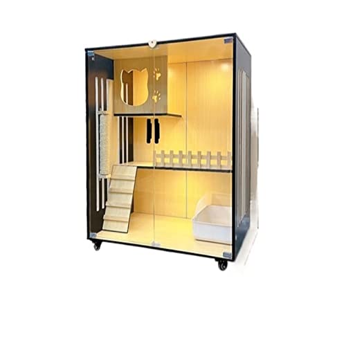 Katzenhütte Katzenkäfig Villa Home Cat Cage Indoor Katzenschrank Katzenhaus Katze Katze Villa Luxus großer zweistöckiger Katzenvilla Katzenvilla Katzenhütte Katzenkäfig Villa Home Cat Cage Indoor Katzenschrank Katzenhaus Katze Katze Villa Luxus großer zweistöckiger Katzenvilla Katzenvilla von BinOxy