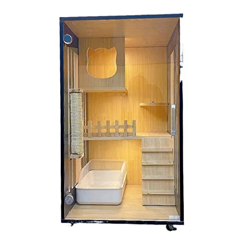 Katzenhütte Katzenkäfig Villa Home Cat Cage Indoor Katzenschrank Katzenhaus Katze Katze Villa Luxus großer zweistöckiger Katzenvilla Katzenvilla Katzenhütte Katzenkäfig Villa Home Cat Cage Indoor Katzenschrank Katzenhaus Katze Katze Villa Luxus großer zweistöckiger Katzenvilla Katzenvilla von BinOxy