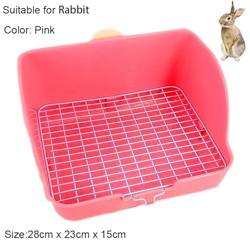 Katzenklo Hamster Haustier Katze Kaninchen Ecke WC Wurfsträucher Clean Indoor Pet Wurf Trainingsablage for kleine Tier Haustiere Katzentoilette (Color : 9, Size : As Your Options) von BinOxy