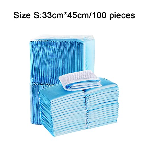 Katzenklo Tragbare Haustier Toliet-Training Kunststoff mit Säulen-Toiletten-Matte-Training Töpfchen-Dog Pad-Tablett Toiletten-Trainings-Harn-Trainer Pee-Pad Katzentoilette (Color : 100 Diapers, Size Katzenklo Tragbare Haustier Toliet-Training Kunststoff mit Säulen-Toiletten-Matte-Training Töpfchen-Dog Pad-Tablett Toiletten-Trainings-Harn-Trainer Pee-Pad Katzentoilette (Color : 100 Diapers, Size von BinOxy