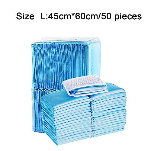 Katzenklo Tragbare Haustier Toliet-Training Kunststoff mit Säulen-Toiletten-Matte-Training Töpfchen-Dog Pad-Tablett Toiletten-Trainings-Harn-Trainer Pee-Pad Katzentoilette (Color : 50 Diapers, Size Katzenklo Tragbare Haustier Toliet-Training Kunststoff mit Säulen-Toiletten-Matte-Training Töpfchen-Dog Pad-Tablett Toiletten-Trainings-Harn-Trainer Pee-Pad Katzentoilette (Color : 50 Diapers, Size von BinOxy