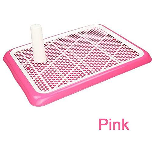 Katzenklo Tragbare Haustier Toliet-Training Kunststoff mit Säulen-Toiletten-Matte-Training Töpfchen-Dog Pad-Tablett Toiletten-Trainings-Harn-Trainer Pee-Pad Katzentoilette (Color : Roze, Size : 50X3 Katzenklo Tragbare Haustier Toliet-Training Kunststoff mit Säulen-Toiletten-Matte-Training Töpfchen-Dog Pad-Tablett Toiletten-Trainings-Harn-Trainer Pee-Pad Katzentoilette (Color : Roze, Size : 50X3 von BinOxy