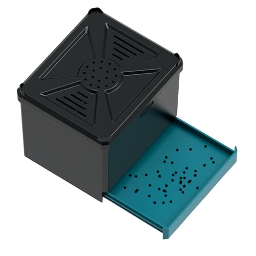 Terrarium Für Springspinnen | Schlupfbehälter - Belüftetes Gehege Für Schulprojekte Camping Reisen Bildungszwecke Wohnzimmer Wohnung von Biniveil