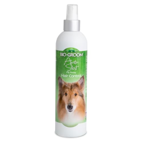 BIO-GROOM - Anti Statisches Spray - Für Haustiere - Beseitigt statische Aufladung des Fells - Für seidig weiches Fell - 355 ml von Bio-groom