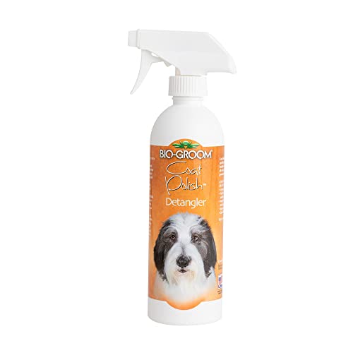 BIO-GROOM - Coat Polish - Glanzmittel für Hundefell - Hundespülung - Sprüh Conditioner - Entfernt Verfilzungen - Schützt vor Flecken - 473 ml von Bio-groom