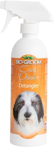 BIO-GROOM - Coat Polish - Glanzmittel für Hundefell - Hundespülung - Sprüh Conditioner - Entfernt Verfilzungen - Schützt vor Flecken - 473 ml von Bio-groom