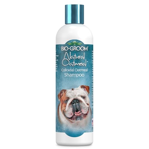 BIO-GROOM - Natural Oatmeal - Haferflocken Shampoo - Hundeshampoo und Welpenshampoo - Lindert Juckreiz und spendet Feuchtigkeit - pH-neutral und frei von Parabenen - 354 ml von Bio-groom