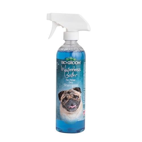 BIO-GROOM - Waterless Bath - Hundeshampoo ohne Ausspülen - Kein Befeuchten oder Ausspülen erforderlich - Tränenfrei - pH-neutral und mild - 473 ml von Bio-groom