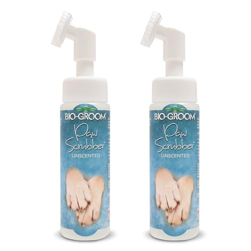 Bio-Groom Pfotenwasch- und Scheuerbürste, kein Ausspülen, sicher für Katzen und Hunde, reinigt sanft trockene und empfindliche Füße, wasserlose Anwendung, natürlicher reichhaltiger Schaum, hergestellt Bio-Groom Pfotenwasch- und Scheuerbürste, kein Ausspülen, sicher für Katzen und Hunde, reinigt sanft trockene und empfindliche Füße, wasserlose Anwendung, natürlicher reichhaltiger Schaum, hergestellt von Bio-groom