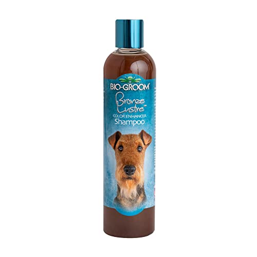 Bio-Groom - Bronze Lustre Shampoo - Hundeshampoo zur Verbesserung der braunen Fellfarbe - Verleiht Glanz und Schimmer - Stärkt das Haar - Verhindert Trockenheit - 340g von Bio-groom