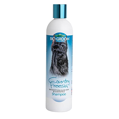 BIO-GROOM - Country Freesia Hundeshampoo - Mit Aloe Vera und Kamille - Welpenshampoo - Stärkt und pflegt das Haar - Für weiches und glänzendes Fell - 355 ml von Bio-groom