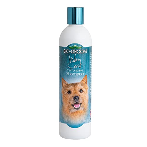 BIO-GROOM - Wiry Coat - Hundeshampoo - Für Rassen mit grobem, drahtigem, trockenem Fell - Verleiht Textur und Fülle - Mit Sojaprotein - Mild und sanft - 355 ml von Bio-groom