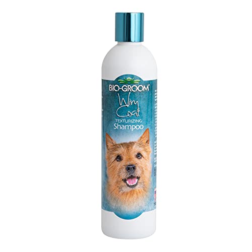 BIO-GROOM - Wiry Coat - Hundeshampoo - Für Rassen mit grobem, drahtigem, trockenem Fell - Verleiht Textur und Fülle - Mit Sojaprotein - Mild und sanft - 355 ml von Bio-groom