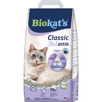 Biokat´s Classic 3in1 Extra Katzenstreu - 14 l von BioKat's