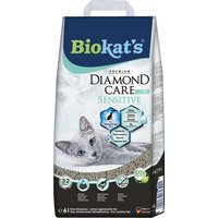 Biokat's DIAMOND CARE Sensitive Classic Katzenstreu - 2 x 6 l von BioKat's