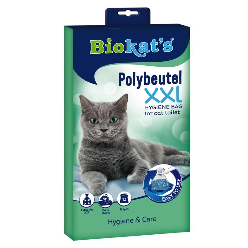 Biokat's Einweg-Polybeutel für Katzentoiletten - 12 Stück von BioKat's