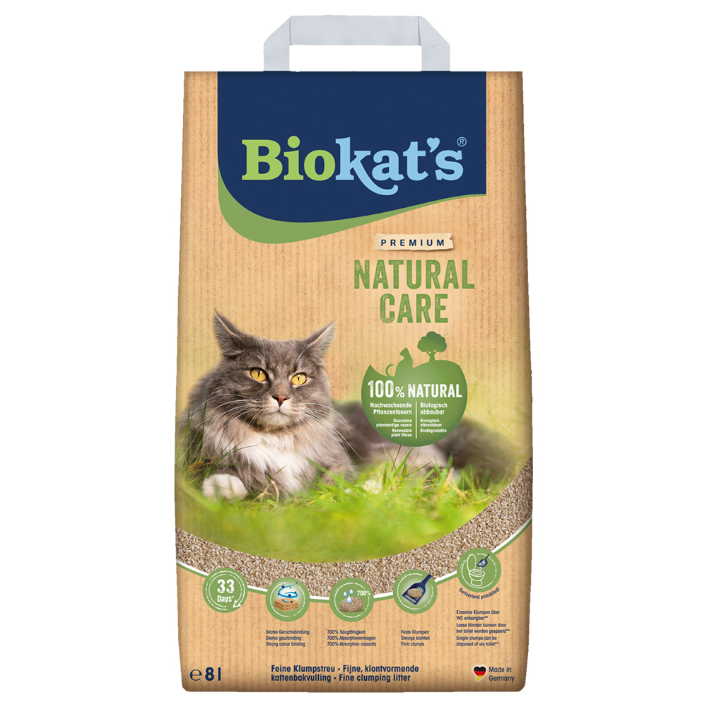 Biokat's Natural Care Katzenstreu - 8 l Biokat's Natural Care Katzenstreu - 8 l von BioKat's