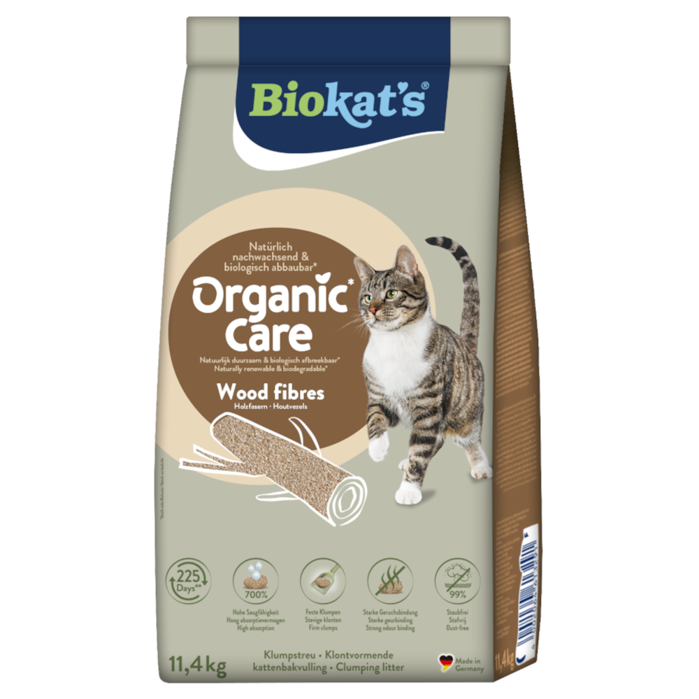 Biokat’s Organic Care Holzfasern - 30 l (ca. 11,4 kg) von BioKat's