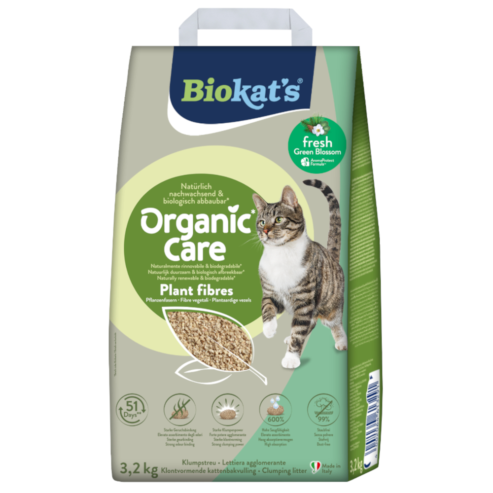 Biokat's Organic Care Plant Fibres Fresh - 3,2 kg (8 L) von BioKat's
